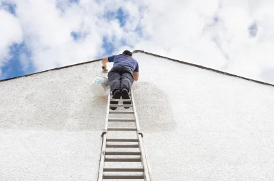 Peinture extérieure au Boullay-Mivoye — façades et ravalement